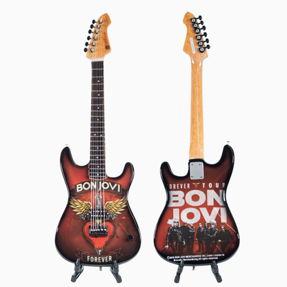 Bon Jovi Forever Tour Collectible Miniature Guitar