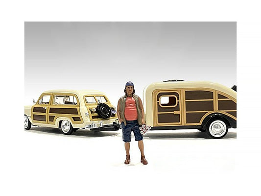 "Campers" Figure 2 for 1/18 Scale Models by American Diorama  free shipping USA