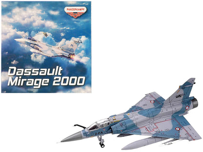 Dassault Mirage 2000-5F Fighter Aircraft "2-FA Cigognes" French Air Force "Wing" Series 1/72 Diecast Model by Panzerkampf  free shipping USA