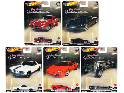 "Jay Leno’s Garage" 5 piece Set "Car Culture" Series Diecast Model Cars by Hot Wheels  free shipping USA