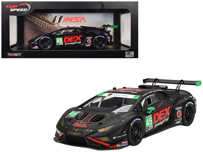 Lamborghini Huracan GT3 EVO2 #45 Graham Doyle - Danny Formal - Ashton Harrison - Kyle Marcelli "Wayne Taylor Racing with Andretti" "24 Hours of Daytona" (2024) 1/18 Model Car by Top Speed  free shipping USA