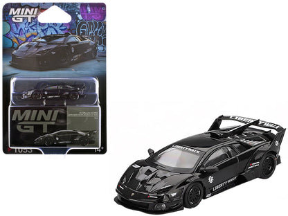 Lamborghini Murcielago GT EVO LB-Silhouette Works Black Limited Edition 1/64 Diecast Model Car by Mini GT  free shipping USA