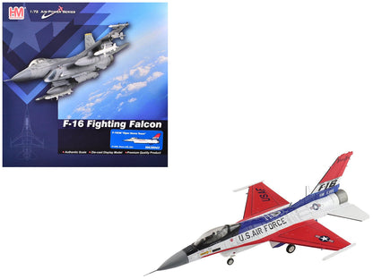 Lockheed F-16CM Fighting Falcon Fighter Aircraft "91-0395 Viper Demo Shaw Air Force Base" (2024) United States Air Force "Air Power Series" 1/72 Diecast Model by Hobby Master  free shipping USA