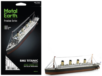 Model Kit RMS Titanic Ship (Moderate Difficulty) Steel Model by Metal Earth  free shipping USA