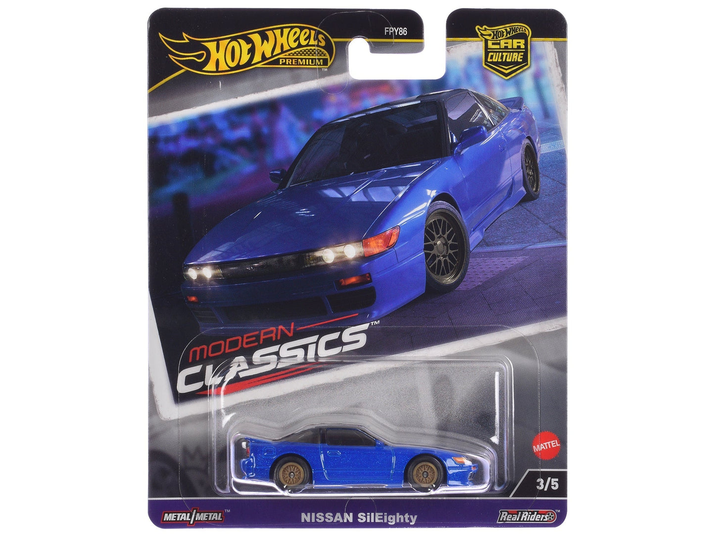 Nissan SilEighty Blue Metallic "Modern Classics" Series Diecast Model Car by Hot Wheels  free shipping USA