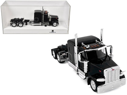 Peterbilt 589 Truck with 72 Inch Sleeper Black 1/87 (HO) Plastic Model Car by HO Logistics  free shipping USA